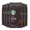 Starbucks Dark Roast Ground Coffee - Italian Roast - 100% Arabica - 6 bags (20 oz. each)