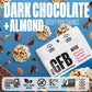 The Gfb Dark Chocolate Almond Protein Bites - Gluten Free, Plant Based, Non Gmo, Sustainably Made - Ridiculously Tasty, Healthy,