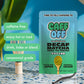 Caff Off Decaf Vanilla Matcha Green Tea Powder – Ceremonial Grade, Sugar-Free, 100 g – Naturally Decaffeinated, Heavy Metals Tested