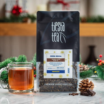 Tiesta Tea - Cocoa Mocha | Loose Leaf | Tiramisu Coffee Black Tea | Premium Blend | High Caffeinated Holiday | Make Hot Or Iced