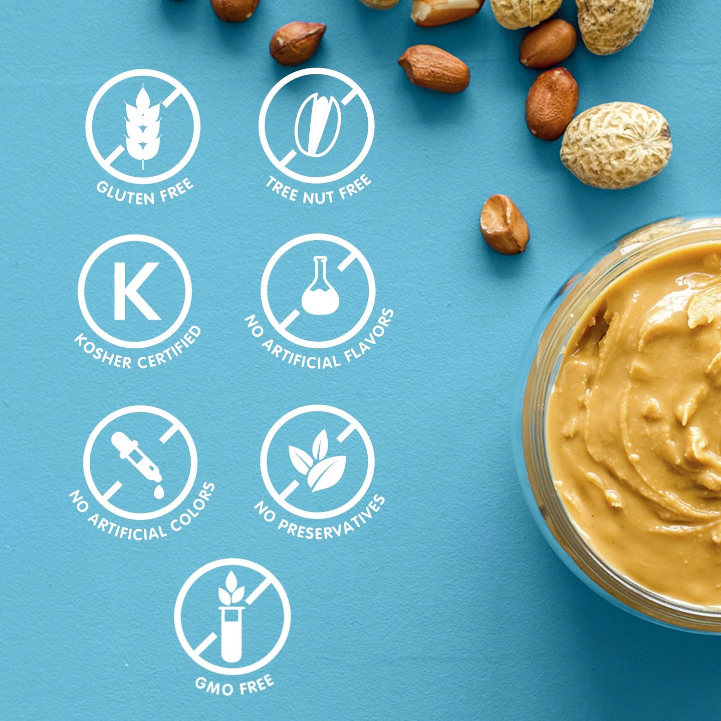 SKIPPY Peanut Butter, Creamy, 7g Protein, 16.3 Ounce, Pack of 12