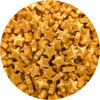 NCS Metallic Gold Stars 7MM Edible Candy Sprinkles, 8 ounces - Great for Cupcakes, Cookies, Cakes, Cakes Pops, Donuts
