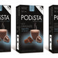 Podista Hot Chocolate Nespresso Compatible Capsules - Sugar Free - 30 Pods in 3 Boxes