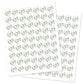 1'' Round Mint To Be Candy Favor Stickers - 126 Labels