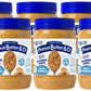 Peanut Butter & Co. Simply Crunchy No Sugar Added Peanut Butter, Non-Gmo Project Verified, Gluten Free, Vegan, 16 Oz (Pack Of 6)