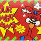 Sour Power Candy Straws, Watermelon, 1.75 Ounce, Pack Of 24