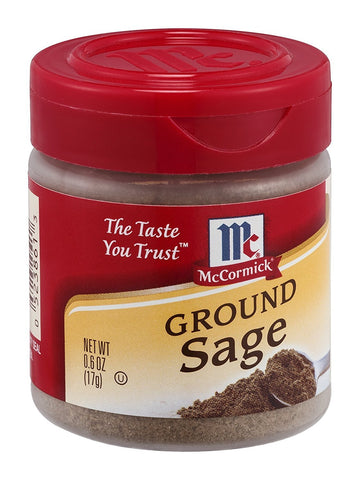 McCormick Ground Sage (523861) 0.6 oz (Pack of 6)