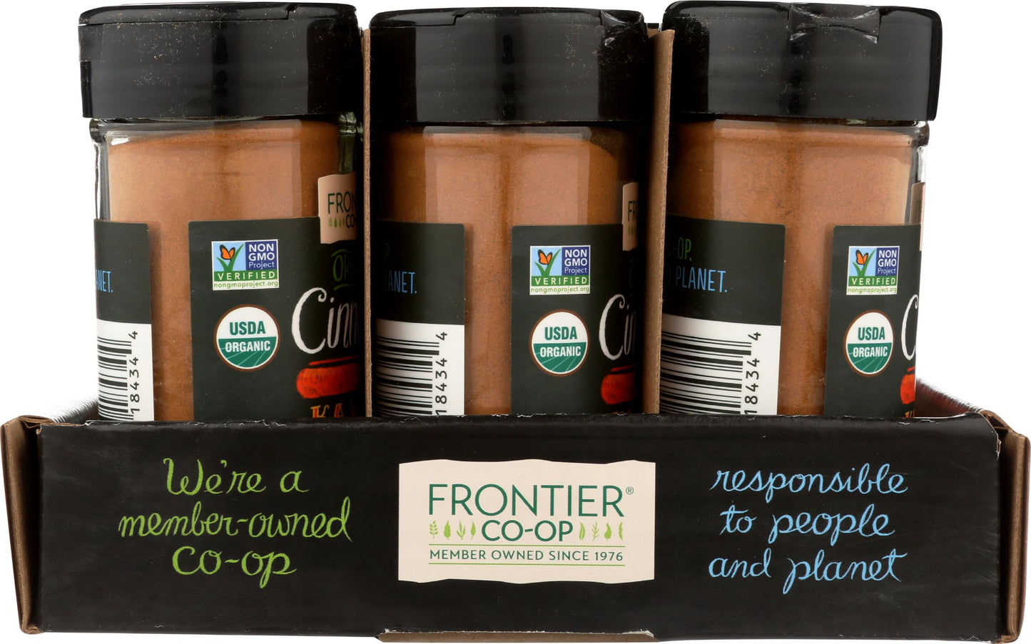Frontier Herb - Cinnamon - Organic - Case Of 15 - 190 Oz(D0102H5Nhl6)