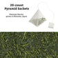 Sugimoto Tea Japanese Green Tea Bags 20 Count Pack Of 3, Traditional Deep Steamed Fukamushi Sencha Teas Made In Shizuoka Japan