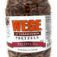 Wege Circle Pretzel O'S, Round Salted Pretzels, 28 Ounce Barrel