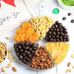 Gourmet Holiday Gift Basket - Chocolate Nuts And Dried Fruit Large Gift Tray 6-Pt By It'S Delish - New Year Valentines Fathers M