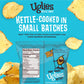 Uglies Kettle Cooked Potato Chips, Gluten Free, Kosher, Non-GMO, 6 oz Bags, Pack of 4