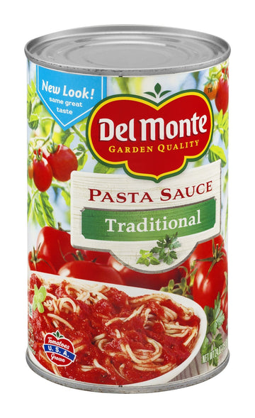 Del Monte Traditional Spaghetti Sauce, 24 Ounce (Pack of 12)