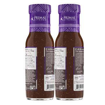 Primal Kitchen No-Soy Organic Teriyaki Sauce & Marinade, Made With Real Ingredients, 8.5 Ounces, Pack Of 2