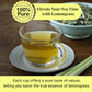 Akshit Dried Lemongrass Tea, 2.6oz, Loose Leaf, Non-GMO, Caffeine-Free Herbal Tea