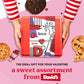 Davids Cookies Gift Basket 1lb - Deliciously Handmade Assorted Fresh Baked Cookies in Love-Themed Gift Tin - enhanced Gourmet Cookie Food Gift Basket For Her  Him And Family