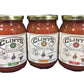 Clint'S Texas Salsa Sampler 16Oz Jar (Pack Of 3 Different Flavors)