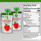 Wellsley Farms Organic Applesauce Pouches, 24-Pack, 3.2 oz Each, Gluten-Free, No Sugar Added, Kosher, Healthy Snack