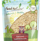 Food to Live Jasmine Brown Rice, 1.5 Pounds - Whole-Grain and Long-Grain Thai Rice, Vegan, Kosher, Bulk. Higher in Fiber than Wh