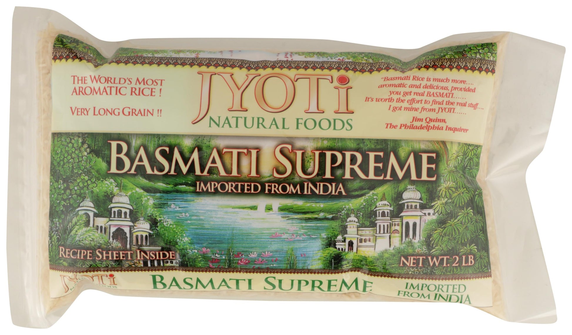Jyoti Rice Basmati Supreme, 2 lb