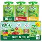 GoGo squeeZ Applesauce Variety Pack, Apple Banana Strawberry, 3.2 oz (Pack of 20), Gluten Free, Nut Free, BPA Free