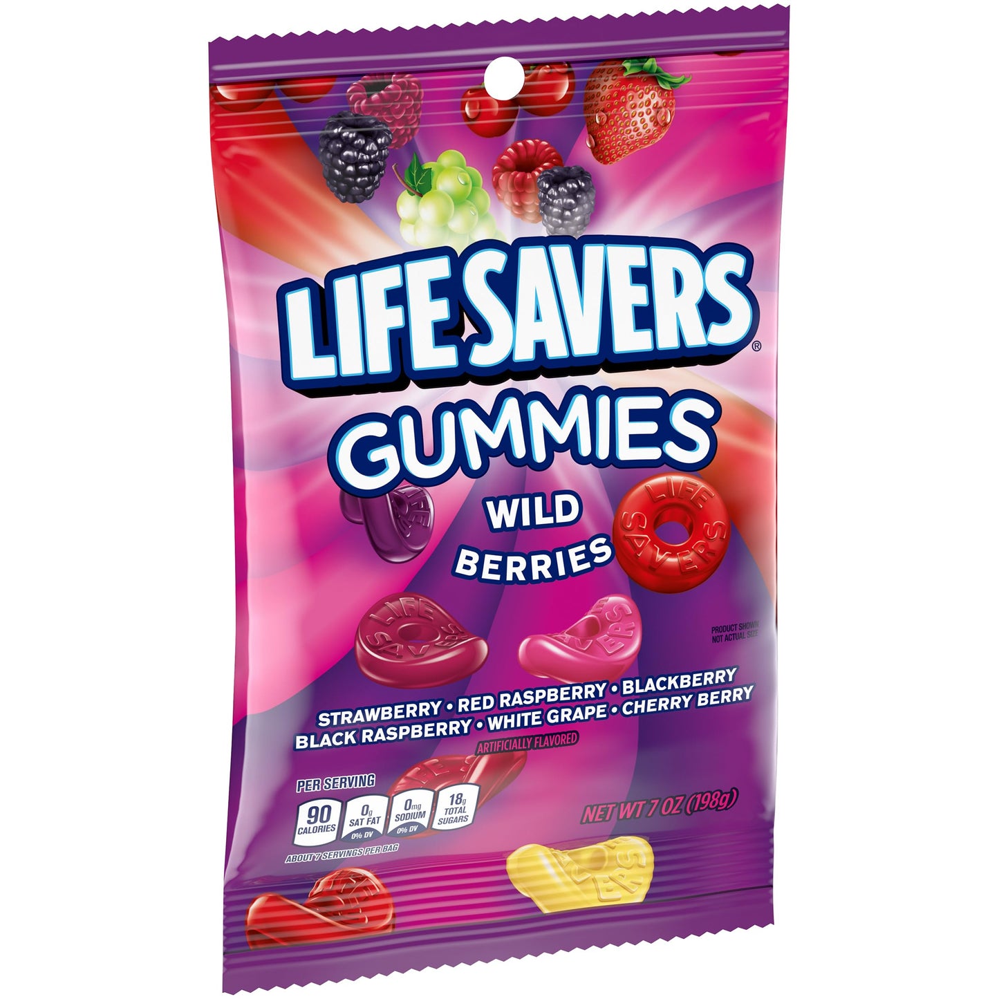 Wild Berries Gummies, 7Oz Gummy Bag (3 Pack), Gummy Candy