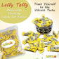 Chewy, Tangy, And Tasty Mini Taffy Wrapped Bars In Bulk - (1 Pound) (Banana)