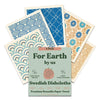 Febu Swedish Dishcloths For Kitchen  5 Pack Japanese Pattern Dish Towels  Reusable Paper Towels Washable  Non-Scratch Cellulose 