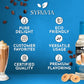 Syruvia Sugar-Free Glazed Donut Coffee Syrup - 25.4 Fl Oz Premium Coffee Flavoring Syrup - 0 Calorie- Kosher Coffee Syrups, Glut