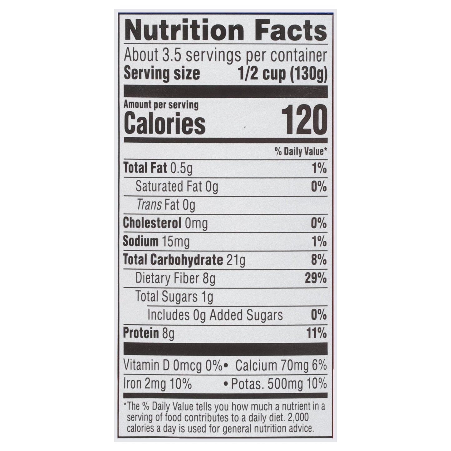 Joan of Arc Light Red Kidney Beans, No Salt Added, 15.5 Ounce (Pack of 12)