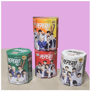 Pepero x K-POP Star Stick Chocolate Variety Snack Gift Box (4 Combo)