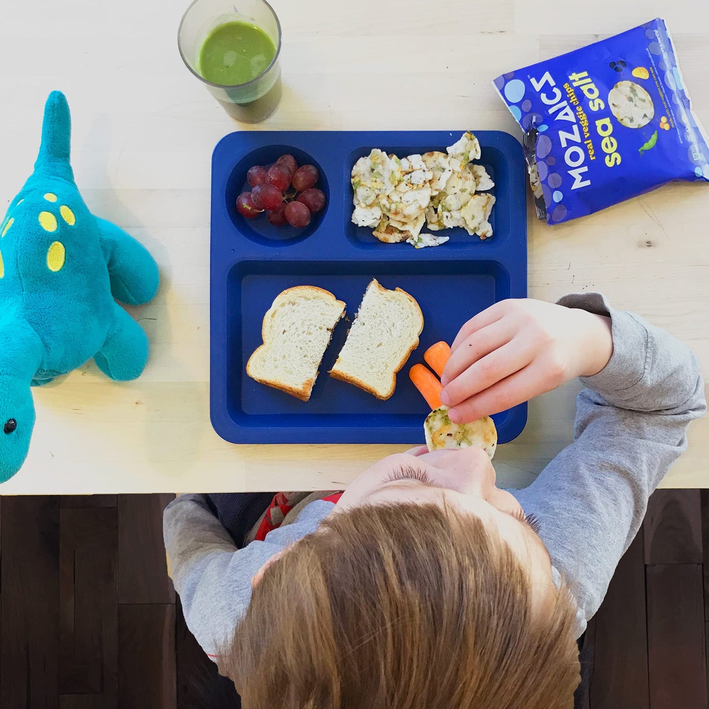 Mozaics Bbq Veggie Chips (20 Individual Snack Bags) | Healthy Snacks For Kids & Adults | Popped, Not Fried | Under 100 Calorie S