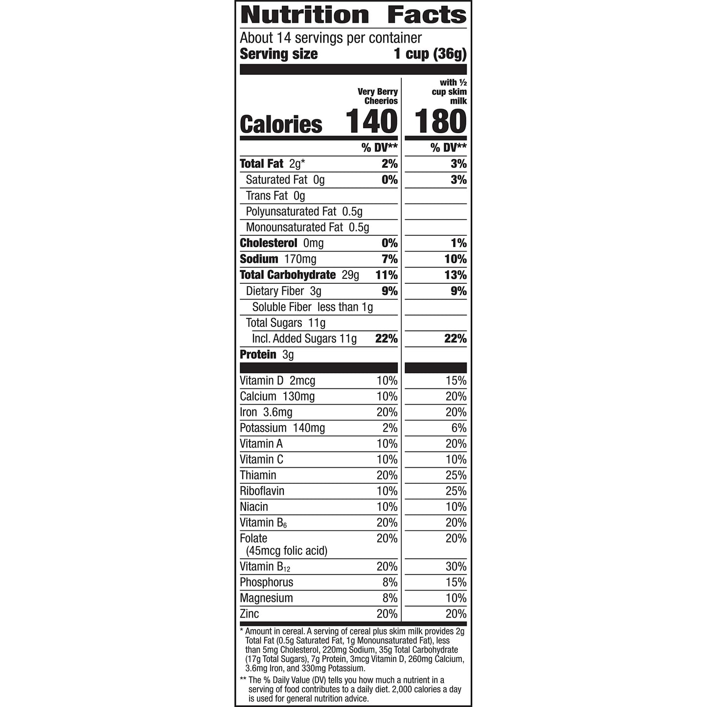 Very Berry Cheerios, Heart Healthy Cereal, Family Size, 18.6 Oz