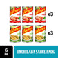 La Victoria Enchilada Sauce Variety Pack, Green & Red, 10 oz Can (6 Pack)