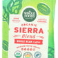 Whole Foods Market, Organic Sierra Blend Whole Bean Coffee, Medium-Dark Roast, Dark Chocolate & Caramel, 12 Ounce