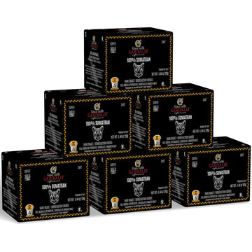 Caffè Garibaldi Sumatran Coffee Pods, Single-Serve Capsules For Keurig K-Cup Malt-Inspired With 100% Arabica Blend, Recyclable Pod And Single Serve Cups, 72 Count K-Pods - Dark Roast