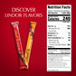 Lindt LINDOR Milk Chocolate Truffle Bar, Smooth Center, 1.3 oz (24 Pack)