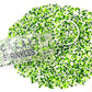 Homipooty Nonpareils Sprinkles Edible Green White Pearl Sugar 110g 2mm Mini Pearls for Cakes Cupcakes Ice Cream Decorations