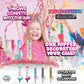 BEST PARTY EVER! Confetti Candle Cake Topper, Edible Sprinkles, 2-Pack, Blue