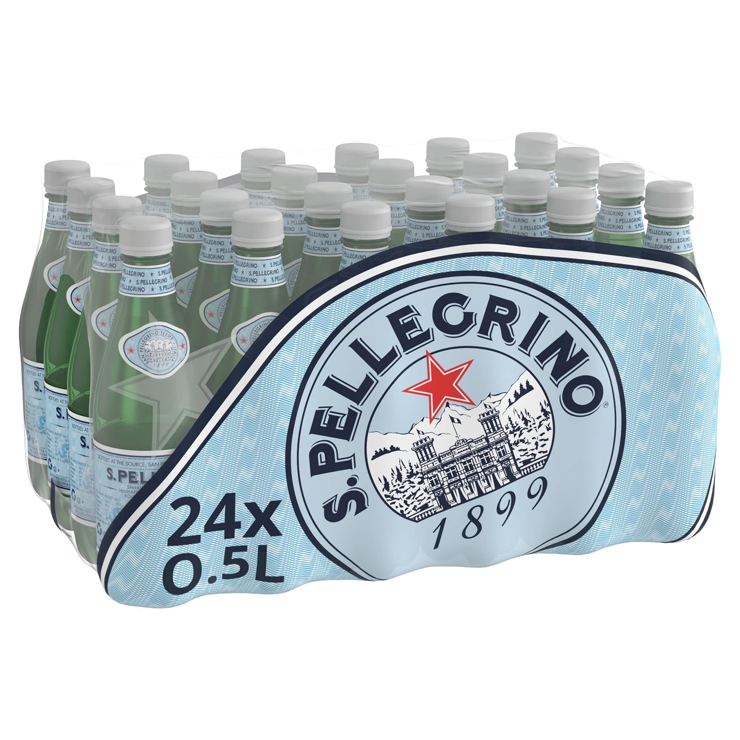 San Pellegrino 500Ml Pet 16.9-Ounce (Pack Of 24)