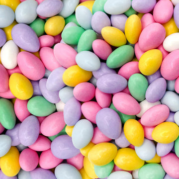 Jordan Almonds Candy | 1-Pound Bag | Pastel Colored Classic Party Favor