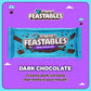 Feastables Original Dark Chocolate KING Size Chocolate Bar, 2.1oz (60g), 10 count