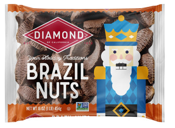 Diamond of California In-Shell Brazil Nuts, 16.0 oz Bag