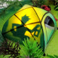 Nature Scene CAMPING 20 Piece Birthday CAKE Topper Set, Featuring Camping Items and Decorative Themed Accessories