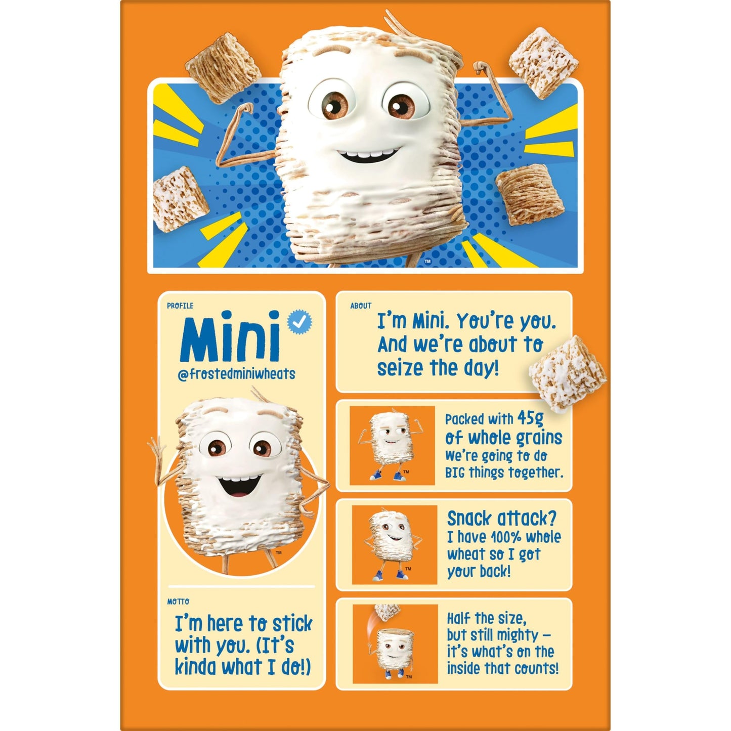 Kelloggs Frosted Mini-Wheats Little Bites Cold Breakfast Cereal, Fiber Cereal, Kids Snacks, Original (10 Boxes)