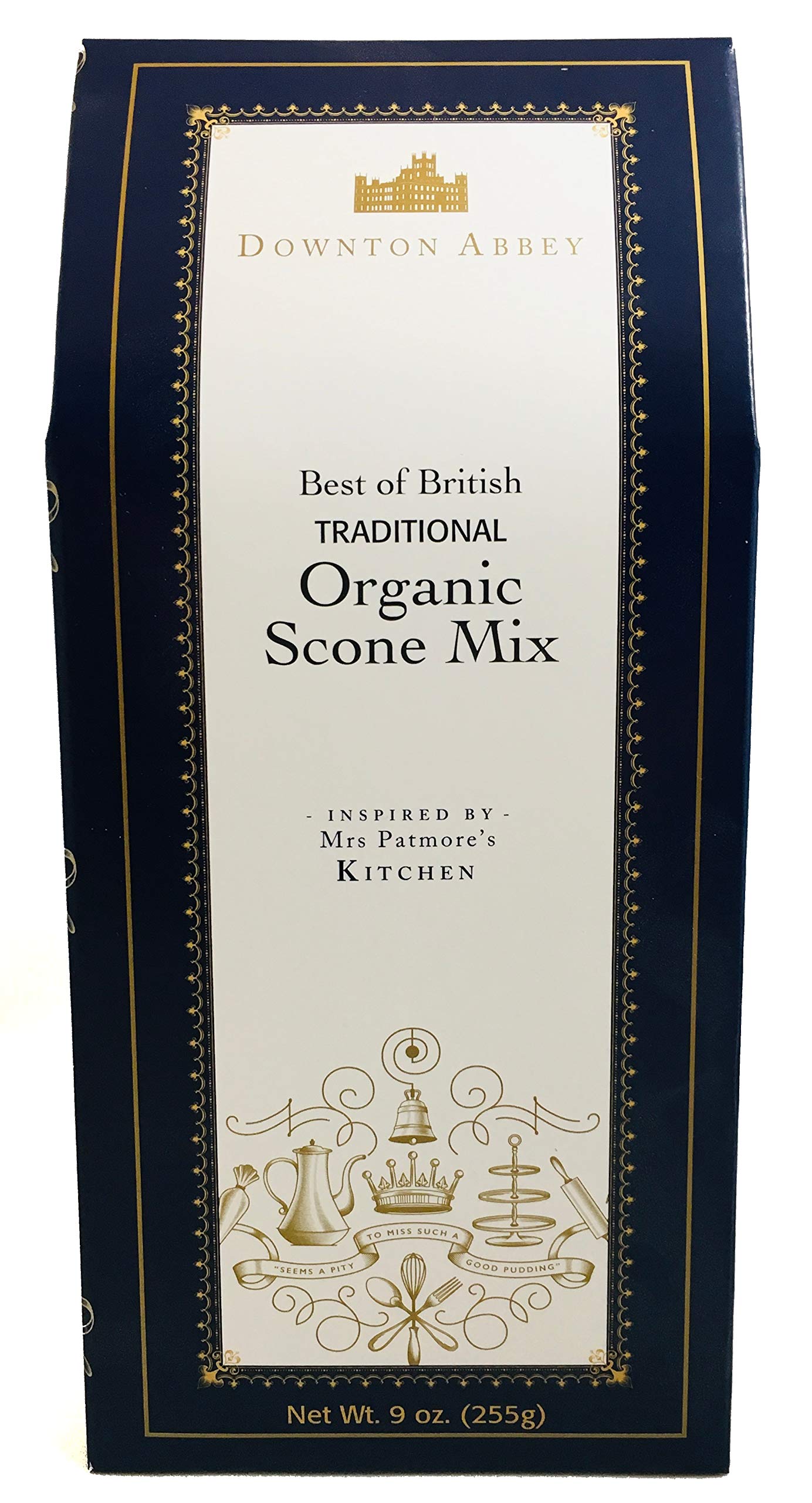 Garvey'S Downton Abbey Best Of British Traditional Organic Scone Mix, 9 Ounce (Pack Of 1)