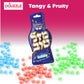 DOUzzle Back To School Oodles Mazal Tov Blue Tiny Tangy Fruity Chews Mix (12 Count, 1 Pack) Individually Wrapped, Party Favor, G