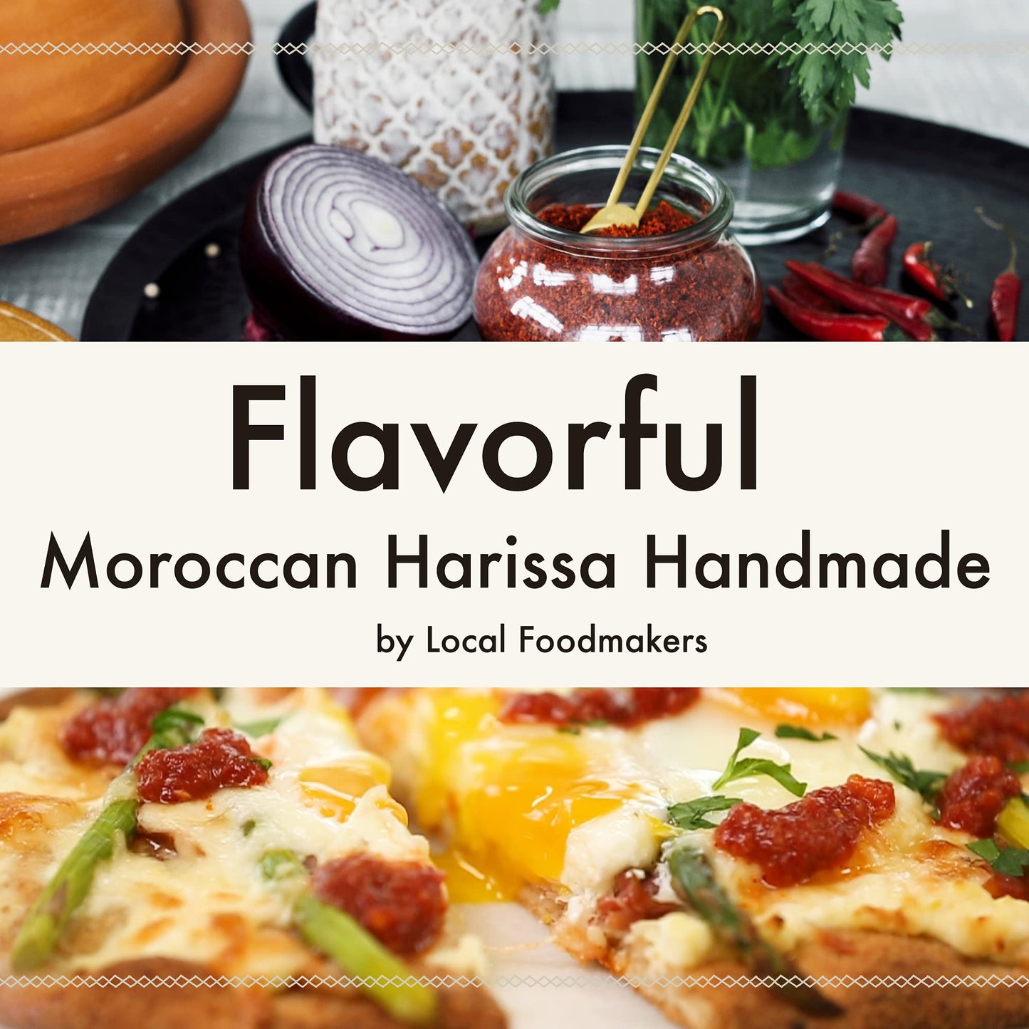 Casablanca Market Harissa Gourmet Hot Sauce - Moroccan Spice - 10.58 oz (Pack of 2)