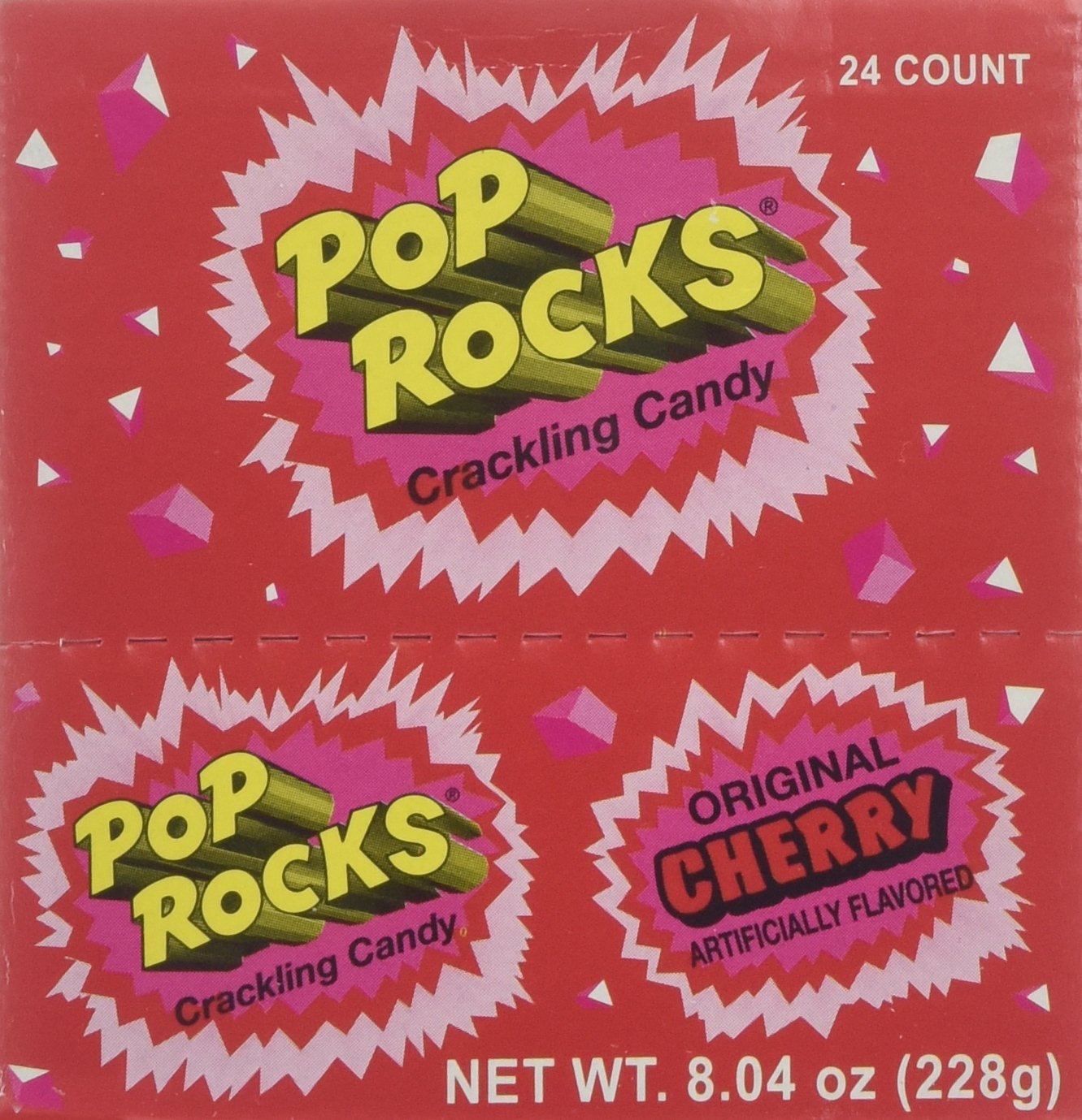 Pop Rocks Popping Candy, Cherry, 24 Count