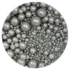 Silver Pearl Sugar Sprinkles 4.58 oz, Silver Sprinkles For Cake Decorating, Silver Sprinkles Edible, Silver Sprinkles For Cupcak